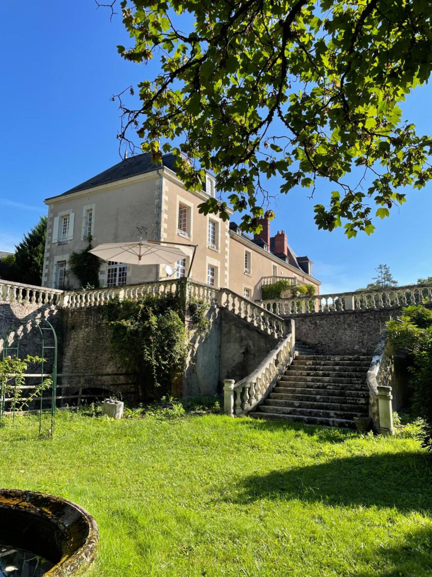 Chateau De La Huberdiere Nazelles-Negron Exteriér fotografie