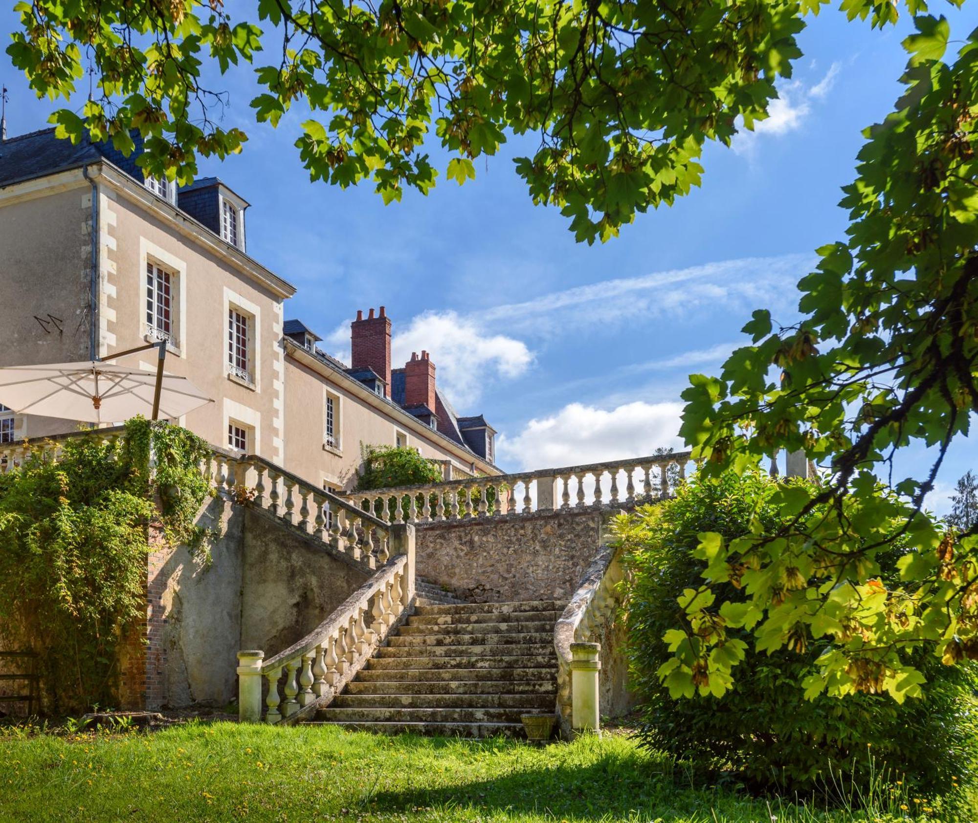 Chateau De La Huberdiere Nazelles-Negron Exteriér fotografie