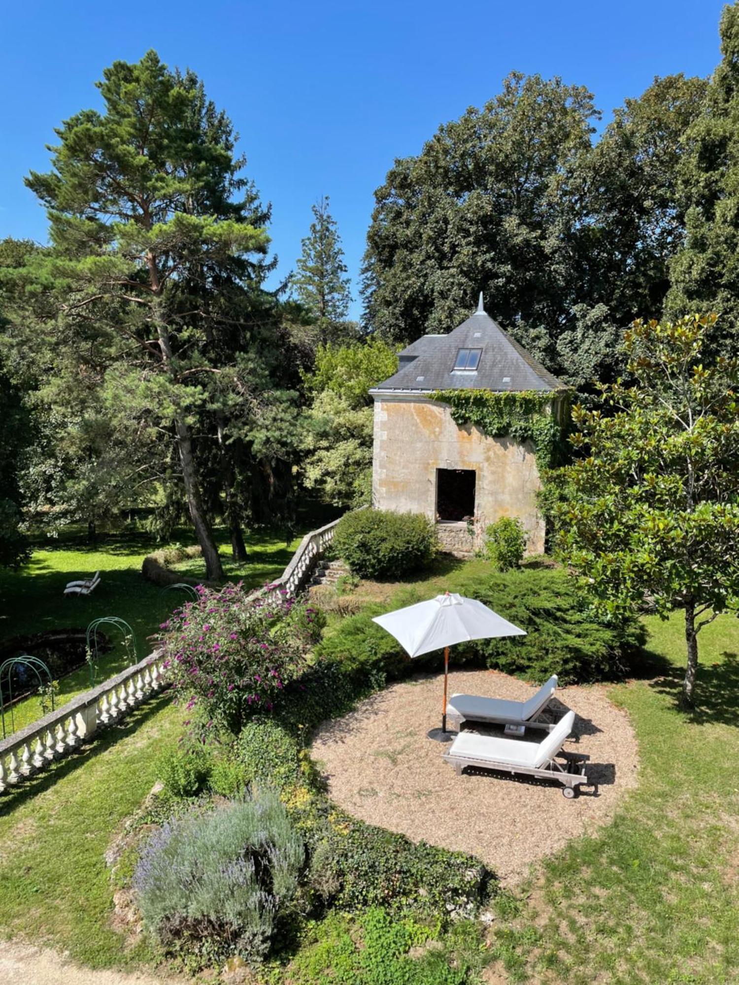 Chateau De La Huberdiere Nazelles-Negron Exteriér fotografie
